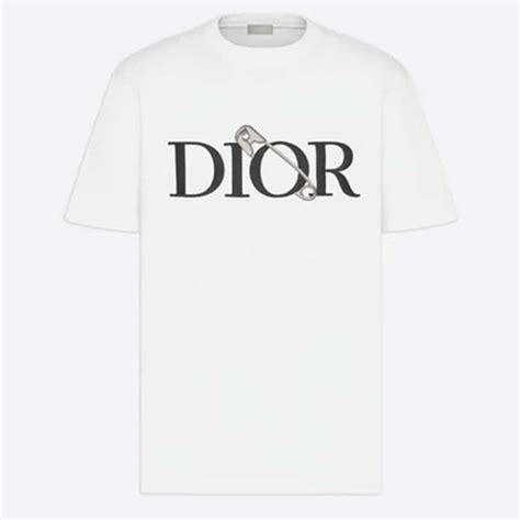 mens dior t shirt white|christian Dior men's shirt price.